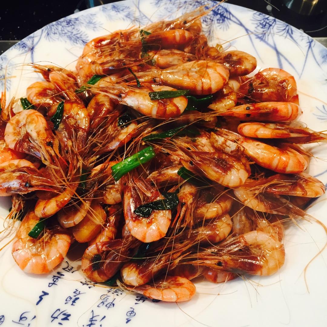 леττιе做的油爆白米虾