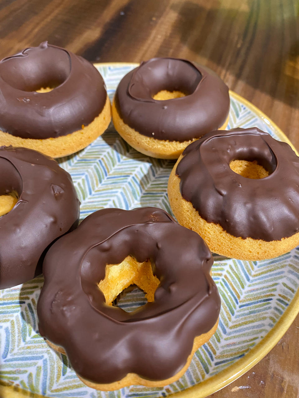 甜甜圈🍩（烤箱版）无泡打粉