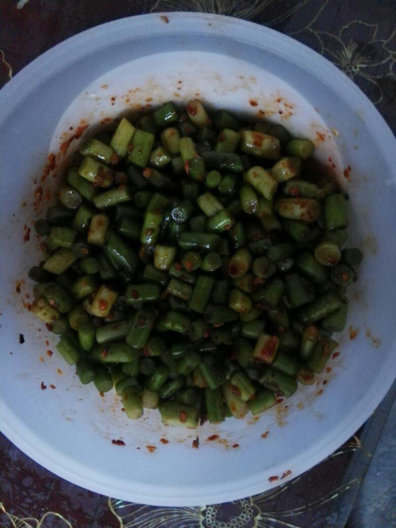 秘制腌蒜苔