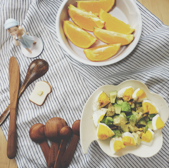 早餐之牛油果鸡蛋沙拉