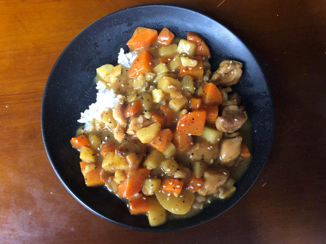 【厨房小白友好】土豆咖喱牛肉（可以配意面）