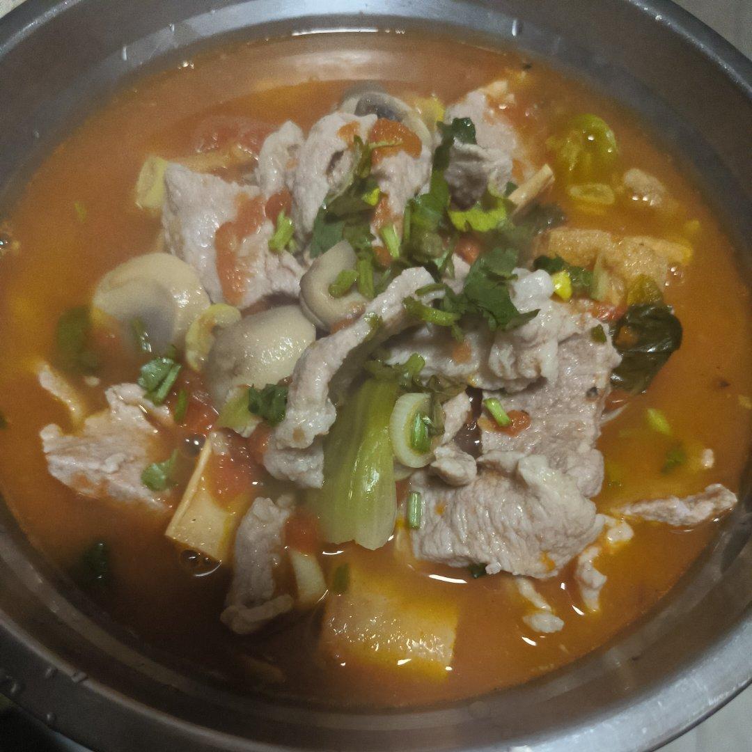 番茄滑肉