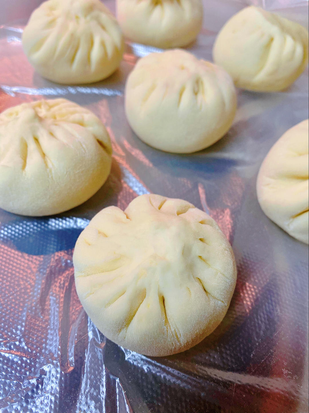 松软多汁的肉包子