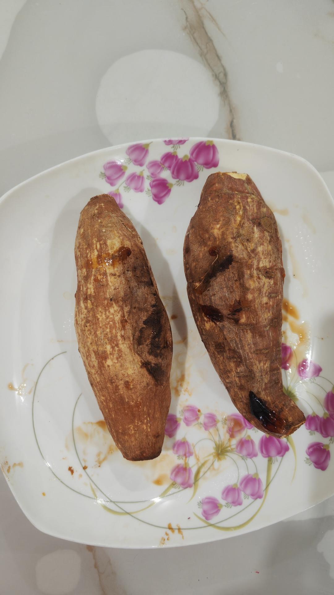 【糯唧唧的烤红薯】糖油四溢皮肉分离外糯里嫩吸溜着吃！