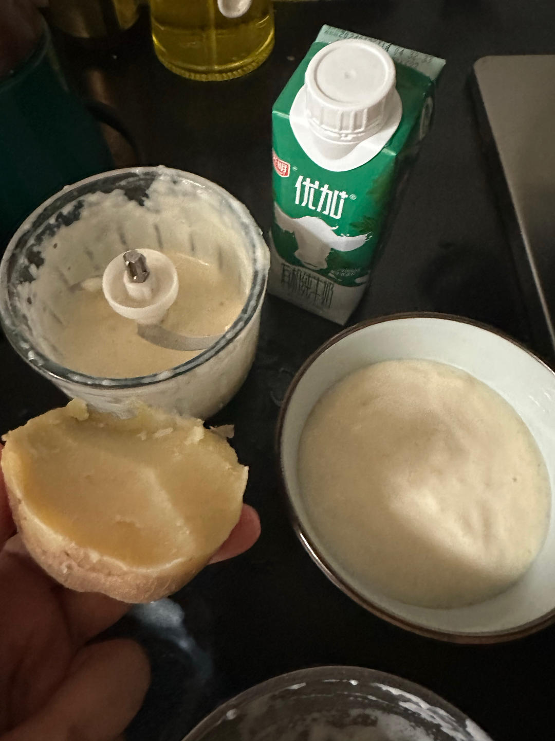 纯奶手撕吐司的做法 步骤1