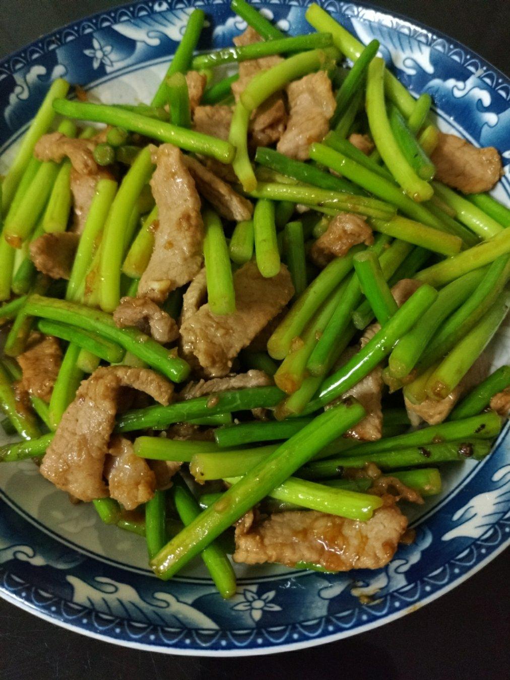 蒜薹炒肉