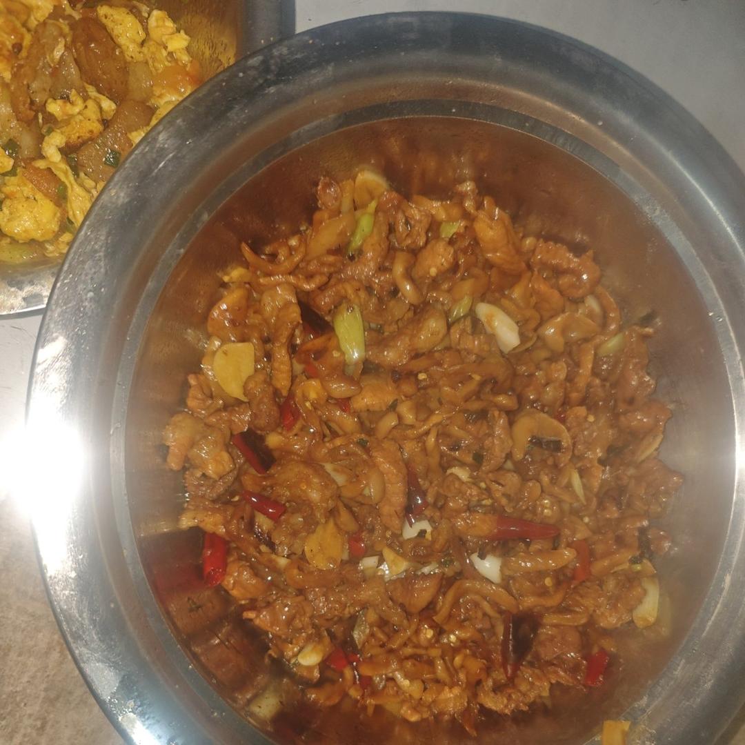 肉炒萝卜干