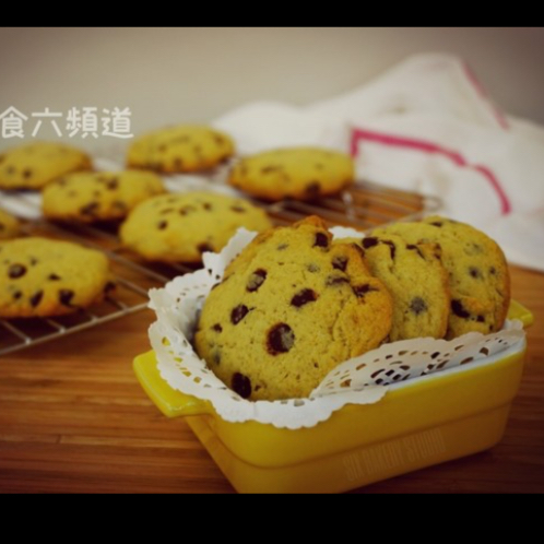 美食六频道：第六集——巧克力软曲奇 Chocolate chip cookies