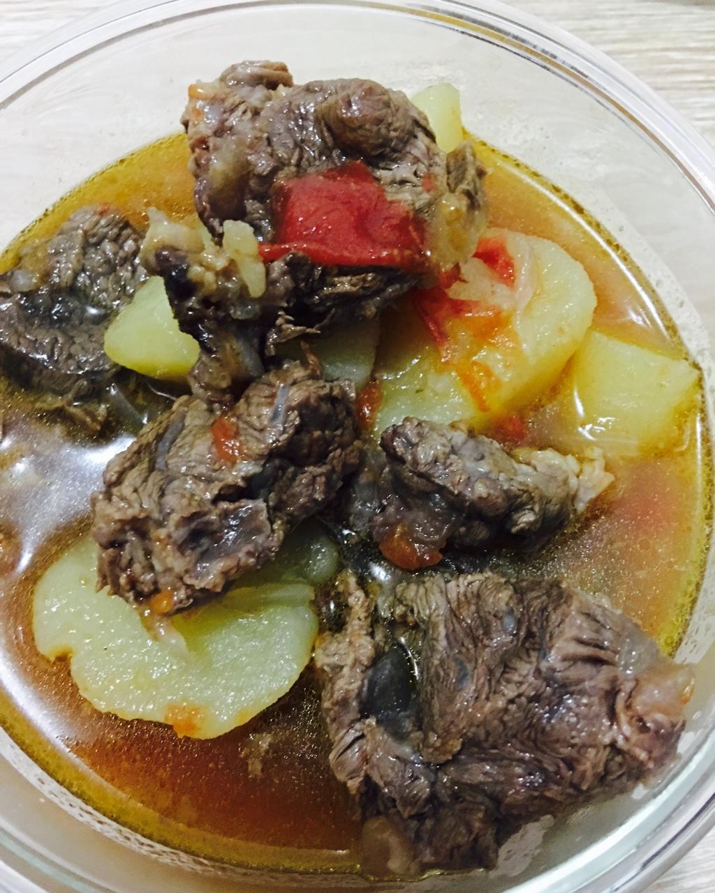 番茄土豆炖牛腩
