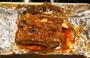 87#低温慢烤牛背肋排配自制BBQ酱的做法 步骤12