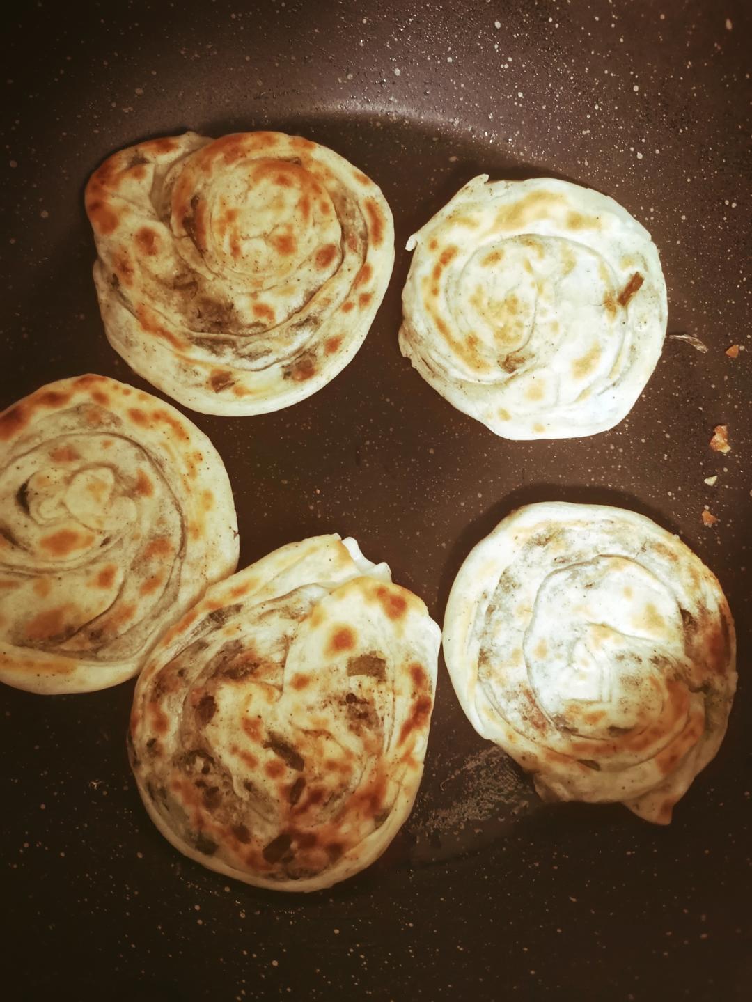 快手懒人版葱油饼❗️㊙️简单易做❗️超级酥脆❗️