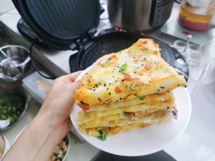 超软筋道的鸡蛋软饼