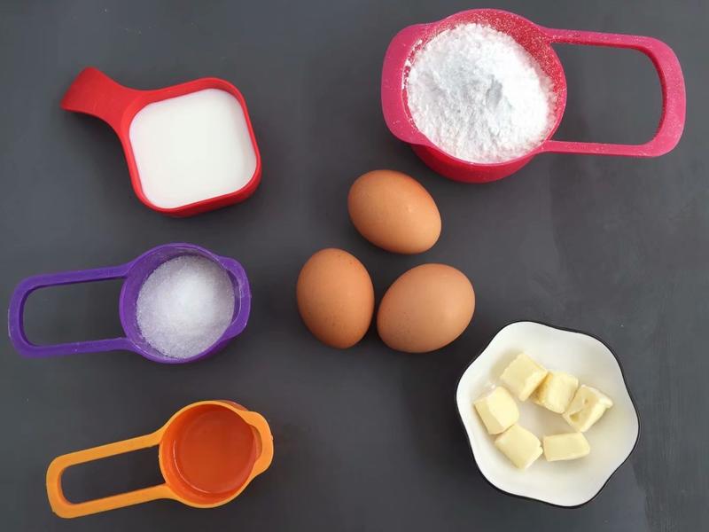 纯奶手撕吐司的做法 步骤1