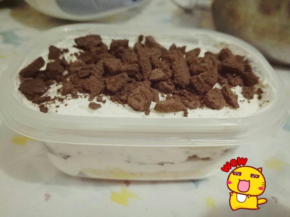 奥利奥咸奶油可可盒子蛋糕