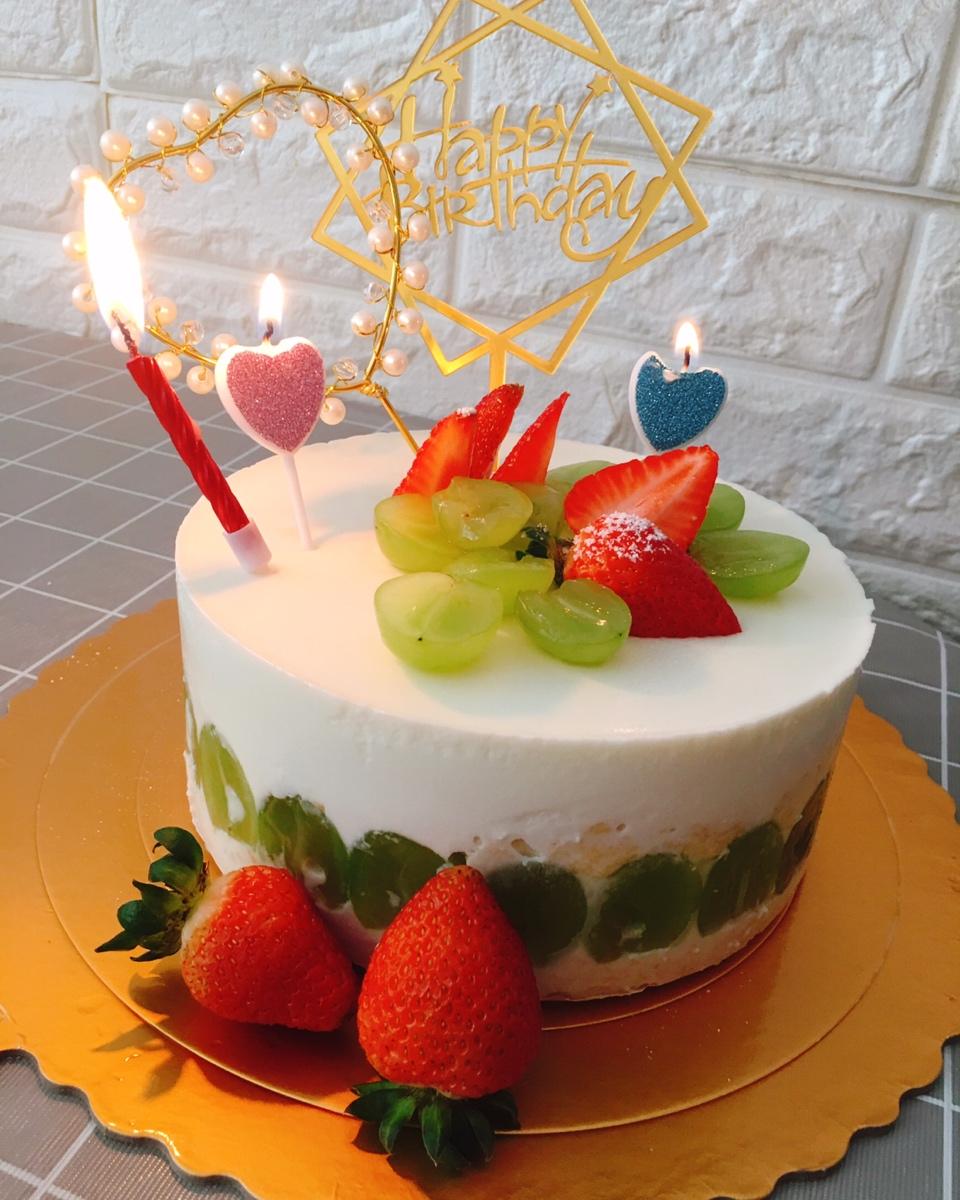 搬运【青提酸奶慕斯蛋糕】—cooking tree