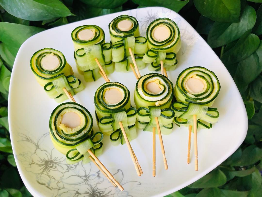 便当扮美神器——黄瓜棒棒糖