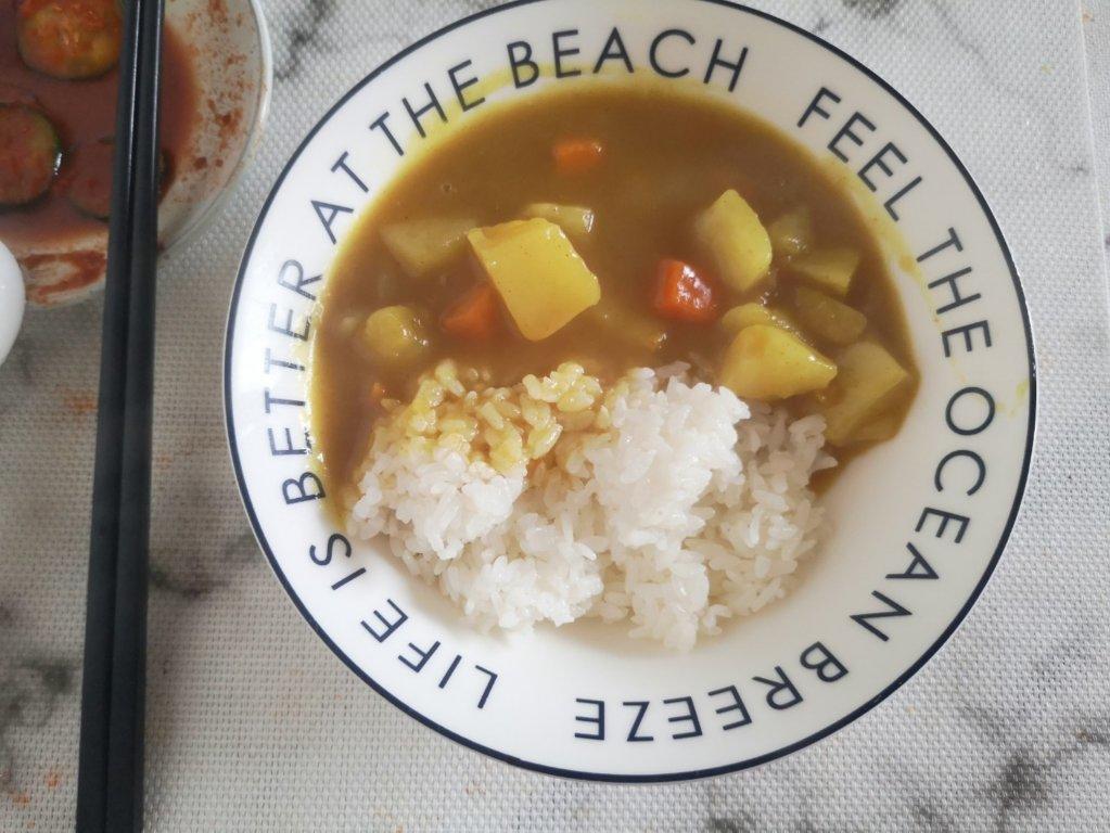 小红书上学来的大S版本咖喱饭🍛