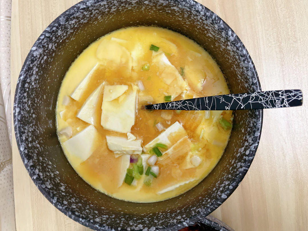 鸡蛋蒸豆腐