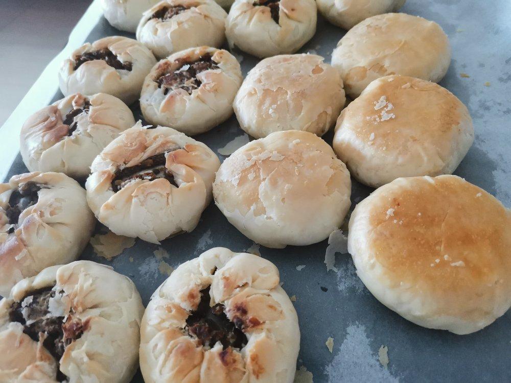 红豆饼@红豆酥@酥皮点心@小烤箱版