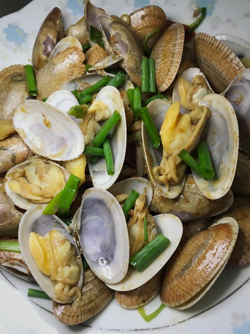 酱香炒花甲🐚蛤蜊🐚