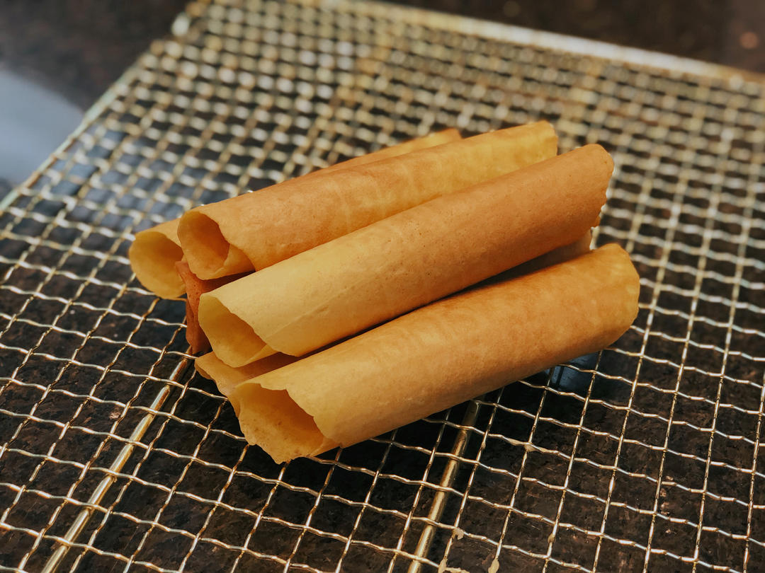 椰子油香酥蛋卷