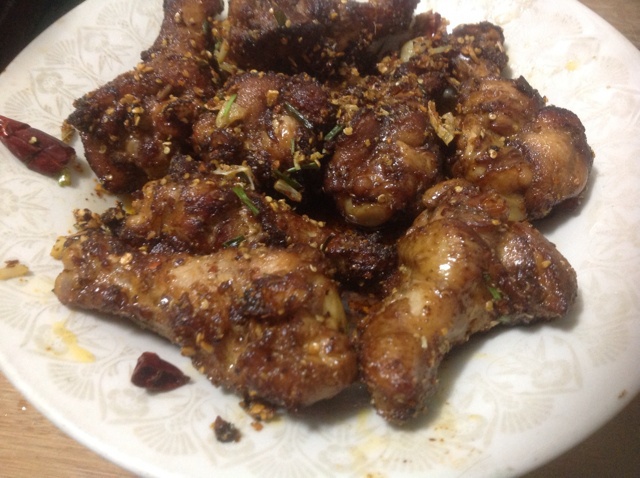 香辣炸鸡翅