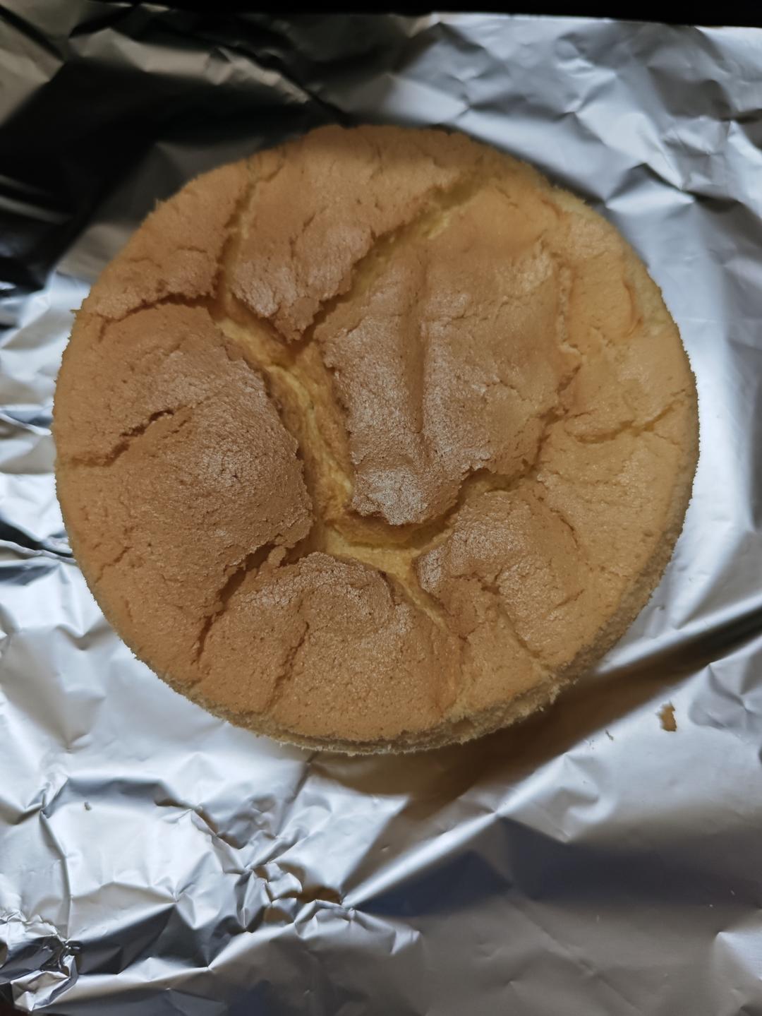 超柔软6寸戚风蛋糕(附8寸配方)零失败 超详细‼️含操作视频