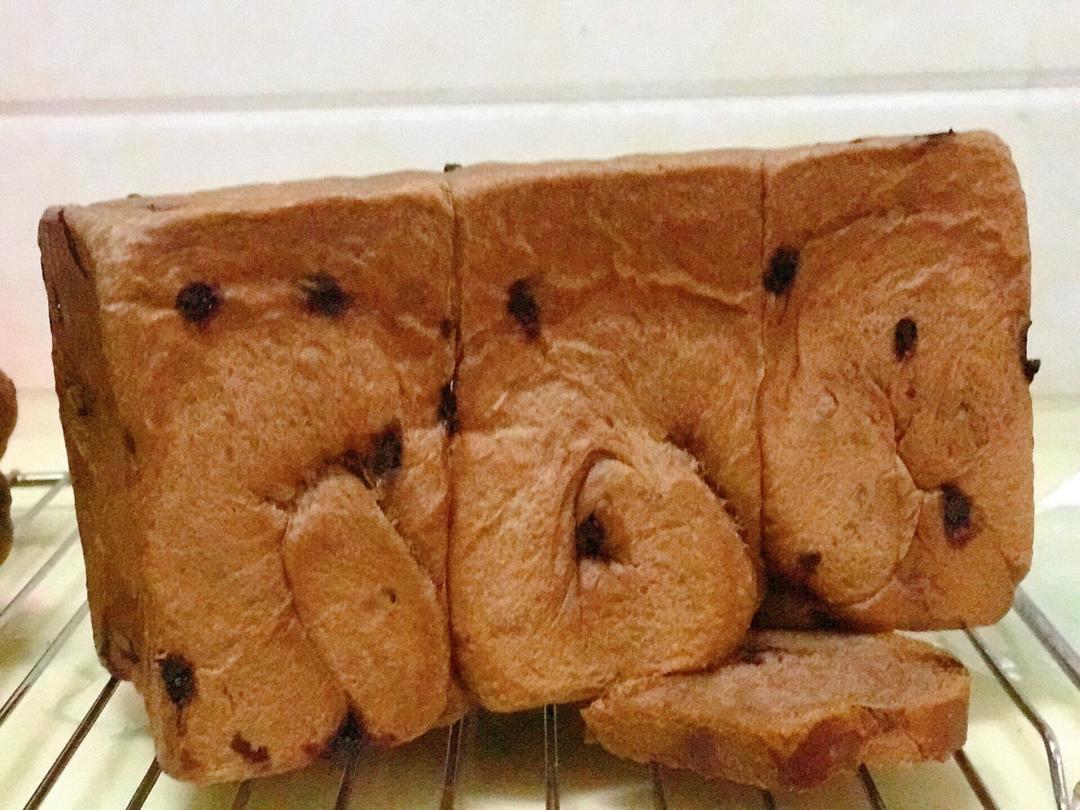 奶油巧克力吐司