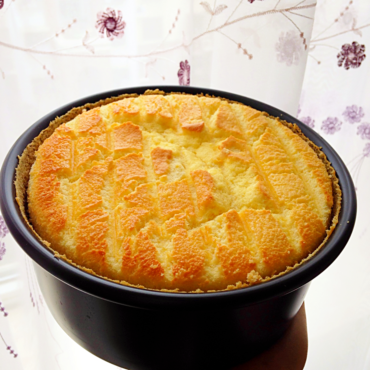 入口即化柠檬戚风~清爽美味