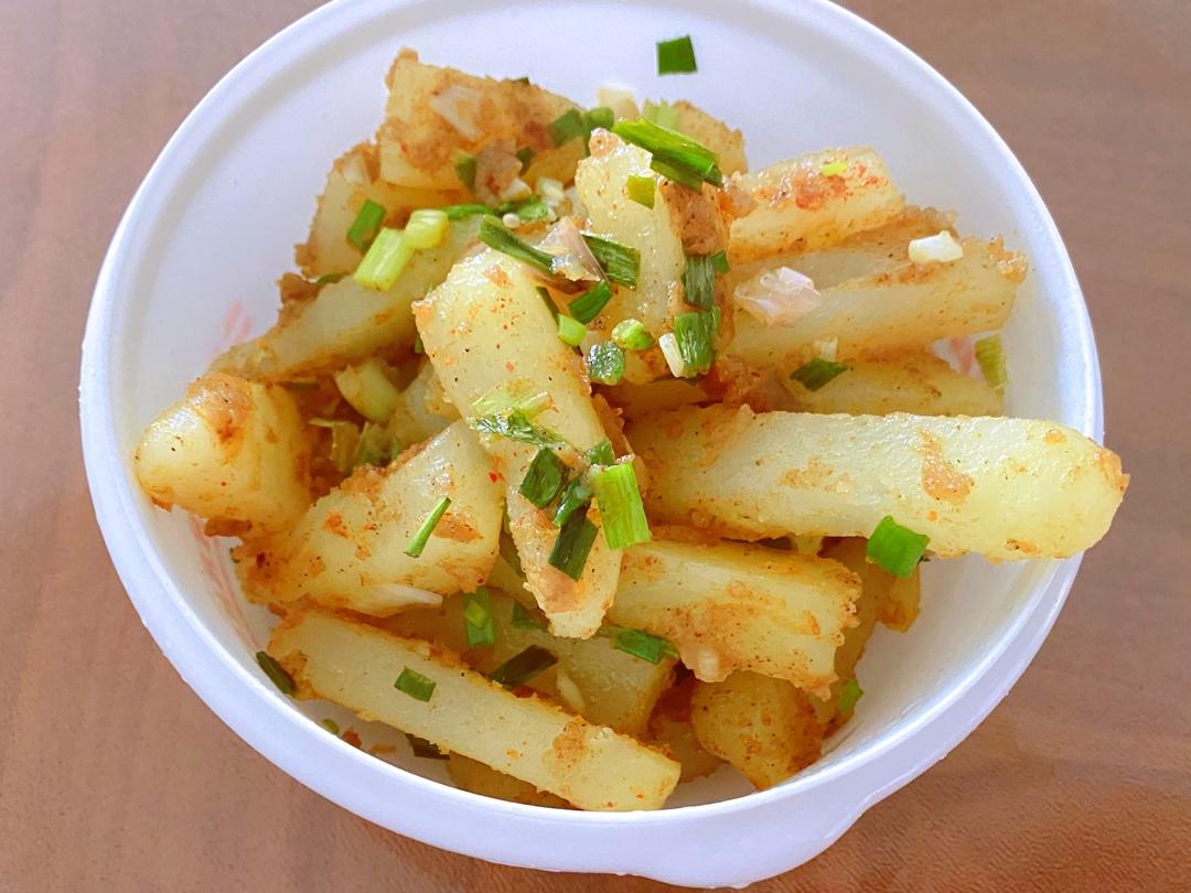 水煎土豆条
