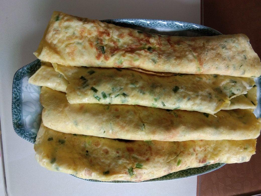 葱花鸡蛋饼