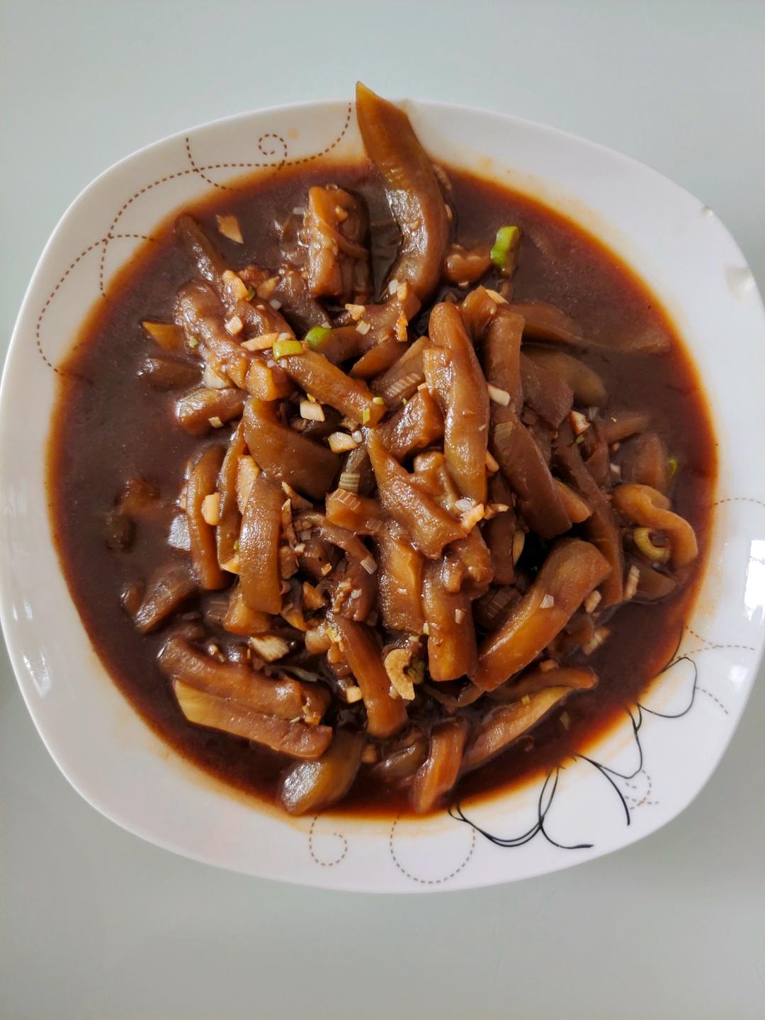 低脂版蒜香茄条