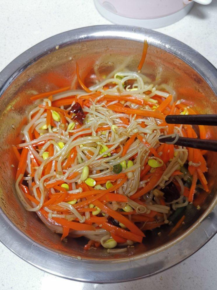 凉拌三丝