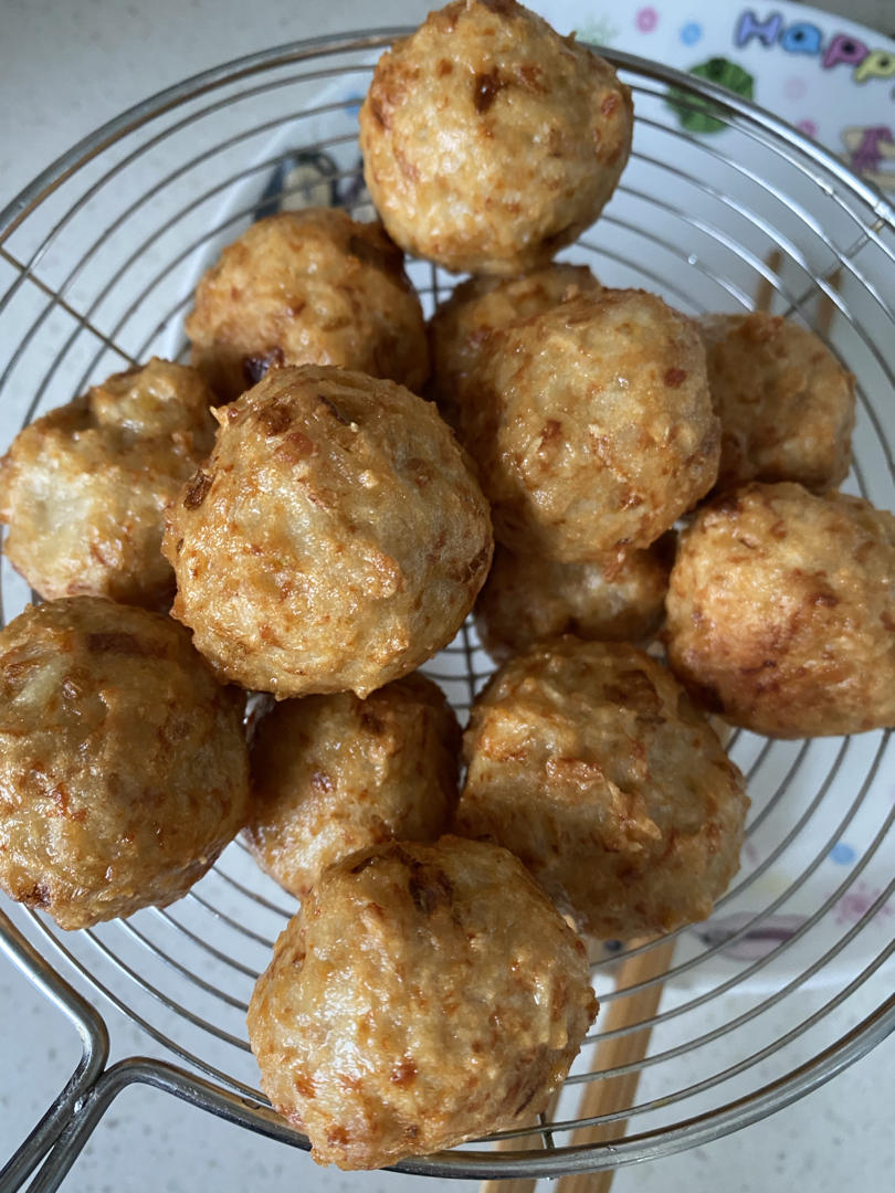 外公的炸藕圆（炸藕丸子）