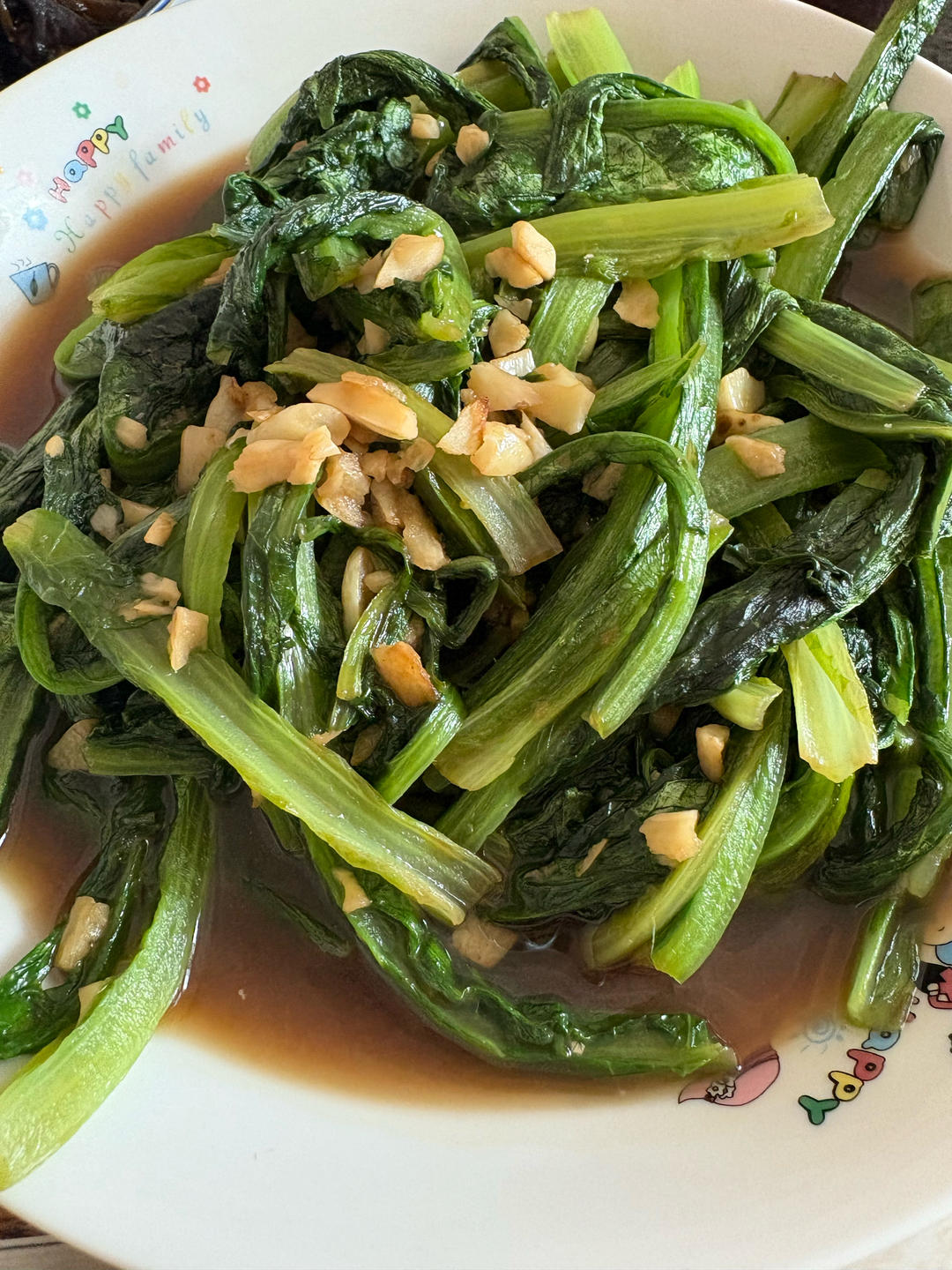 蒜蓉油麦菜（蚝油）