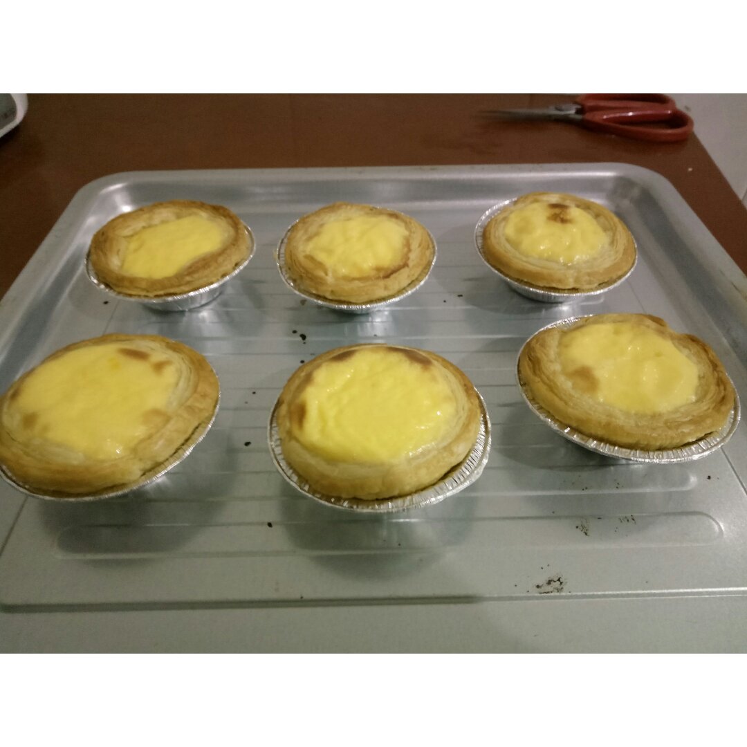 不加淡奶油蛋挞