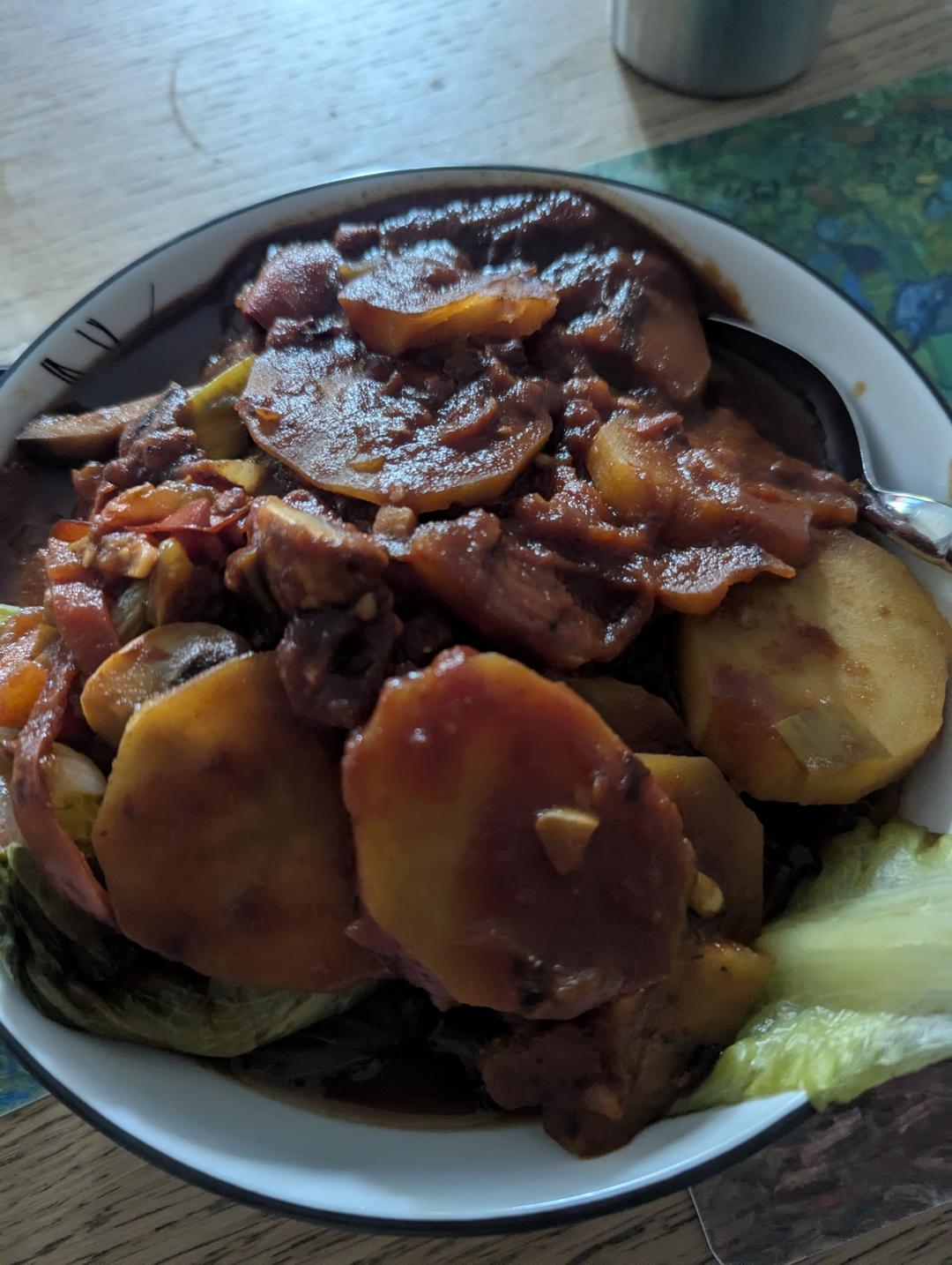 营养丰富的番茄金针菇娃娃菜