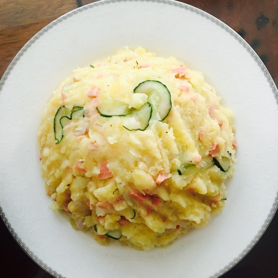 默默720做的怀旧土豆泥