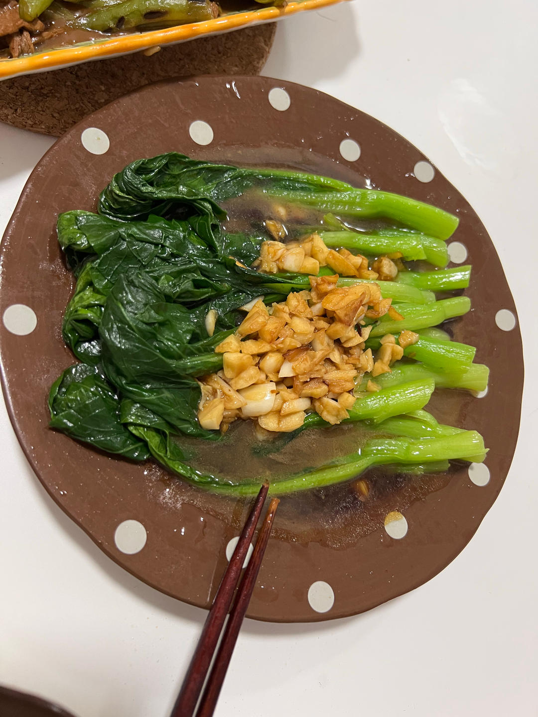 白灼菜心
