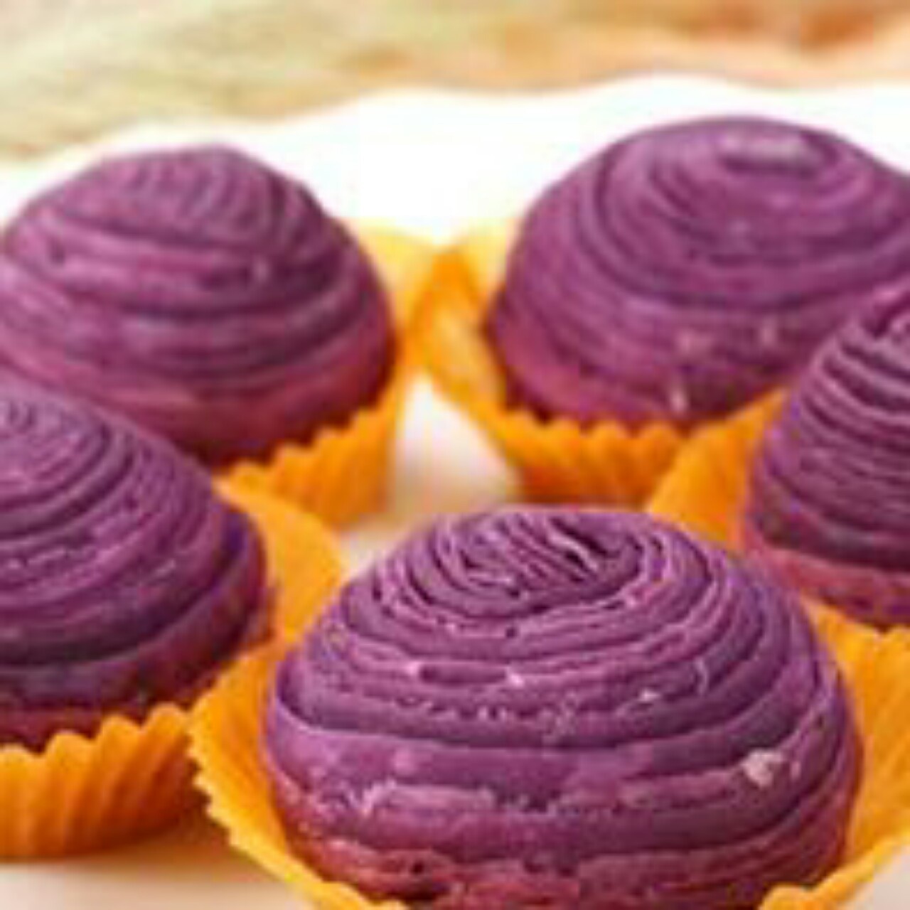 紫芋樱花千层酥