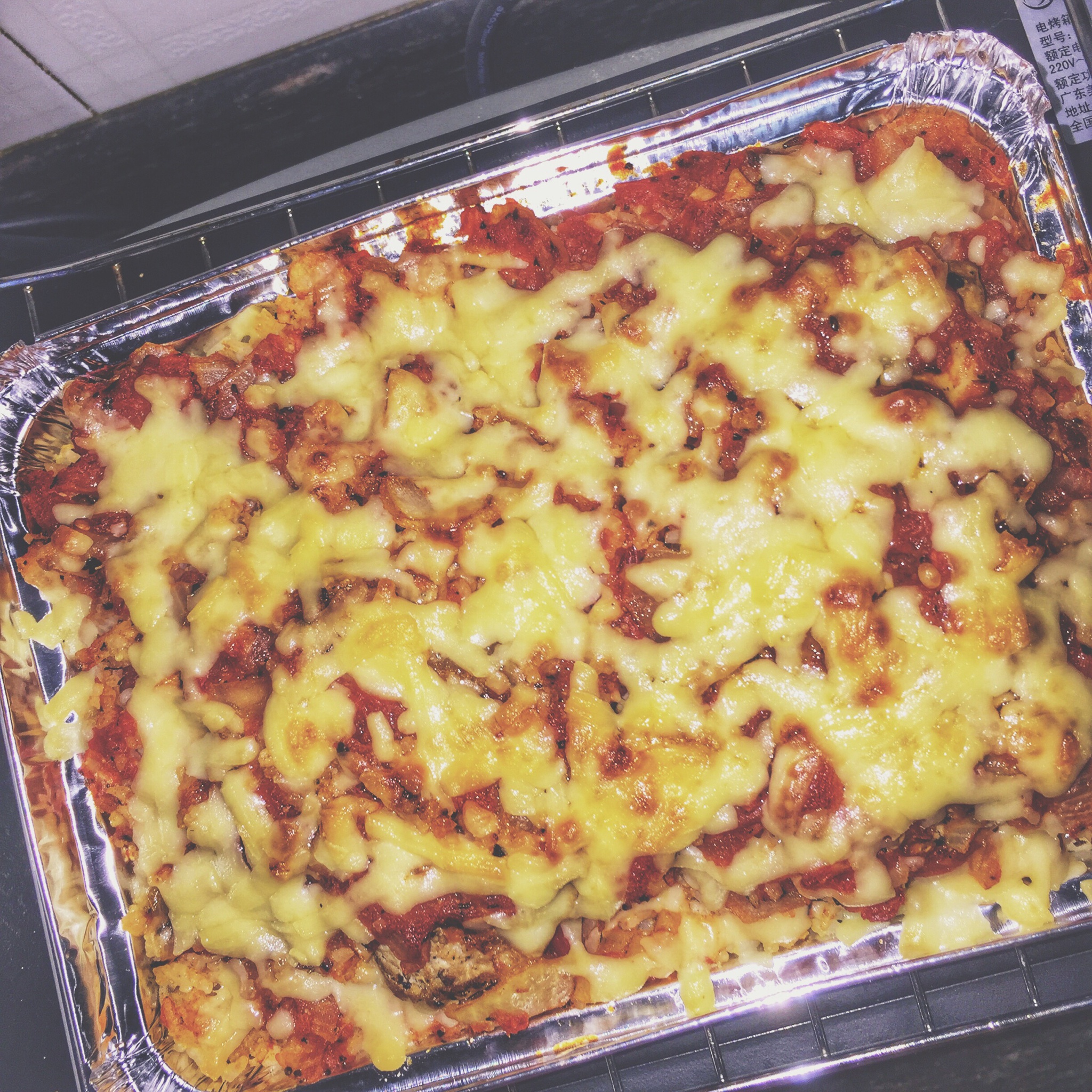 茄汁焗猪扒饭---内附视频（港式茶餐厅最正宗）