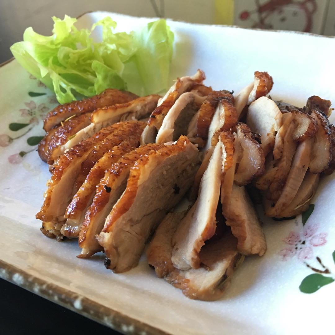 猫小狸_alice做的烤鸭胸