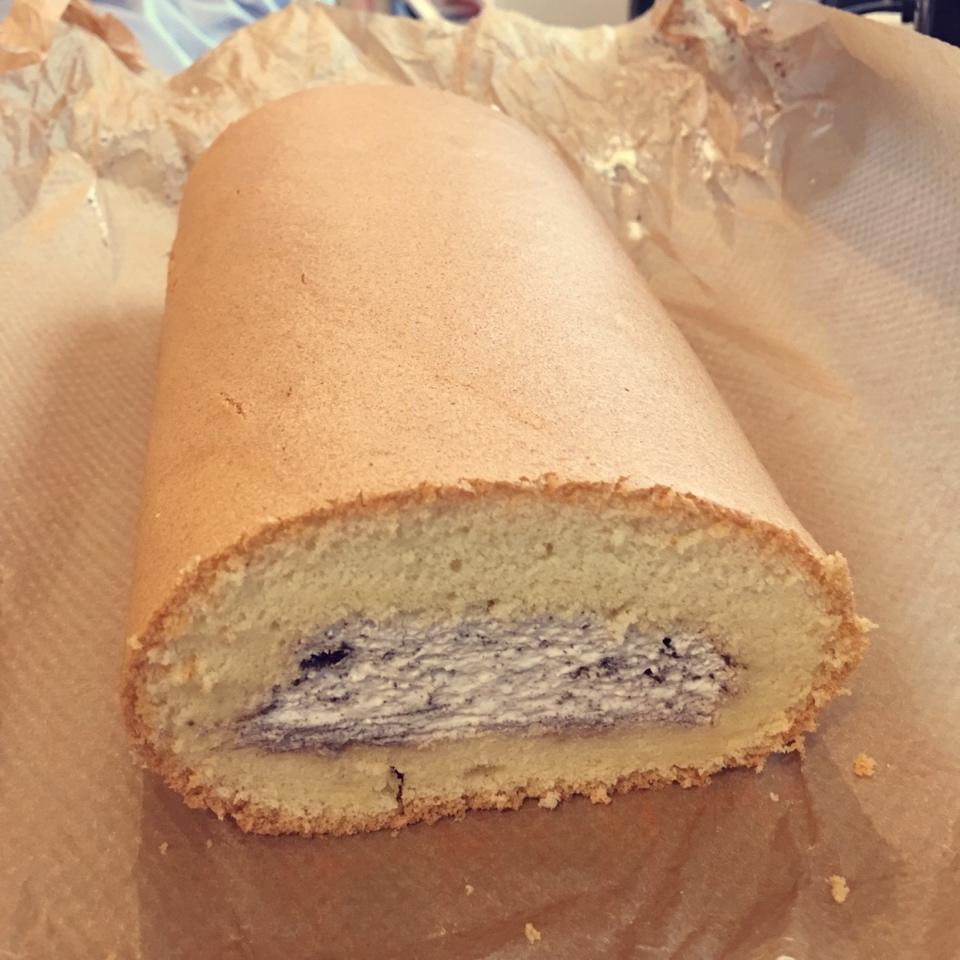一口天堂超好吃的咸奶油奥利奥卷/蛋糕篇6：「厚卷」