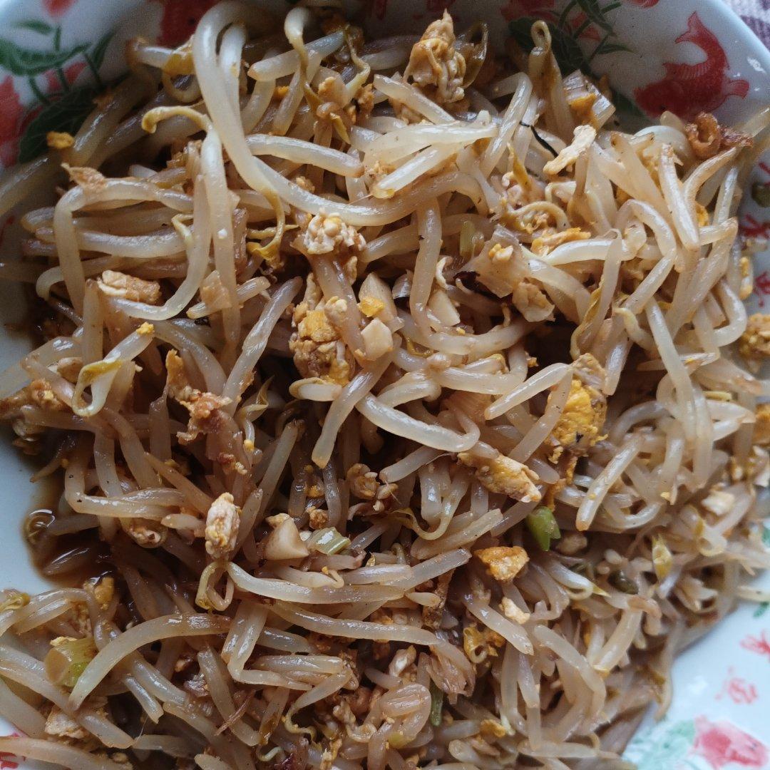 豆芽炒鸡蛋