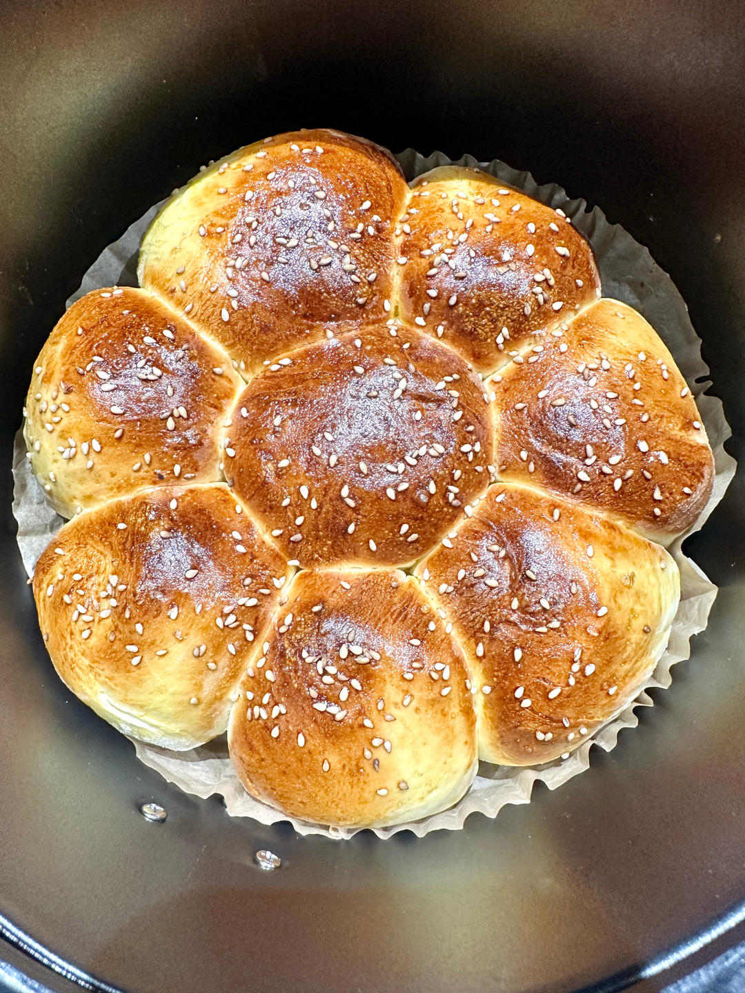 牛奶餐包（空气炸锅版）