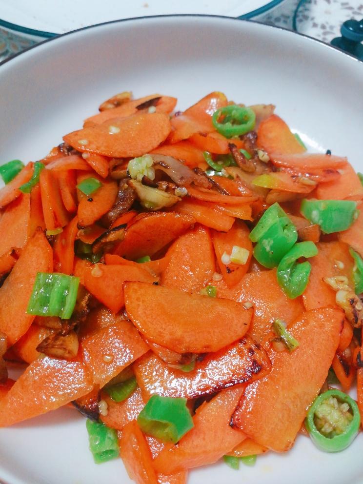 胡萝卜炒肉