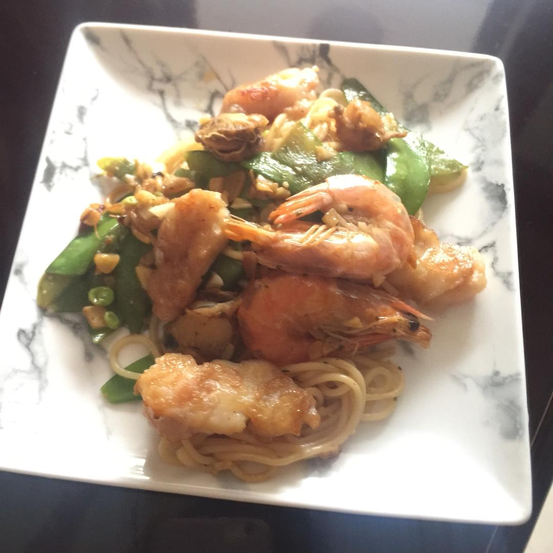 香煎巴沙鱼（龙利鱼）