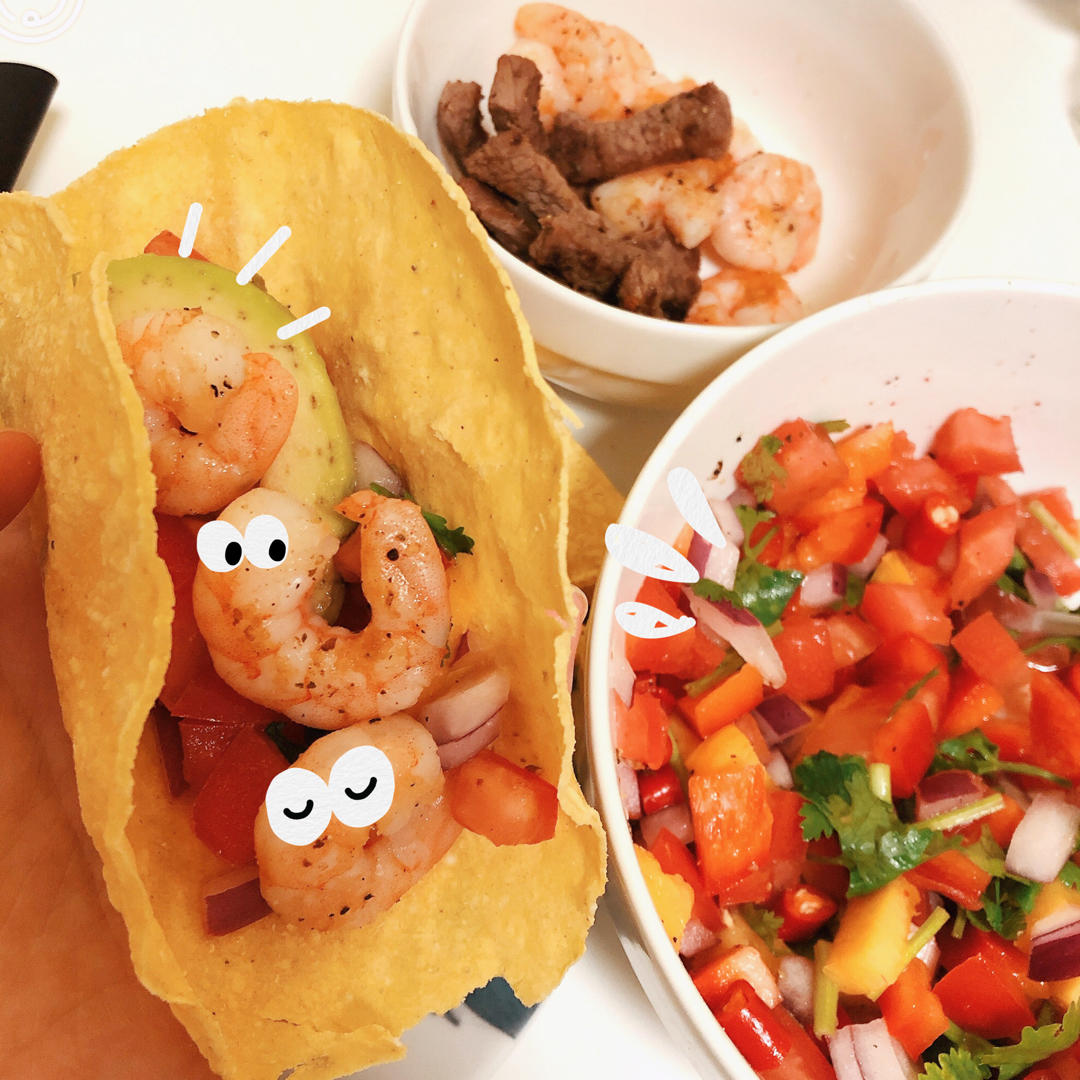 【taco墨西哥卷饼】简单易做的墨西哥卷饼软皮taco家庭版