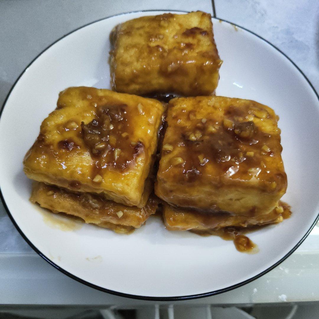 无敌好吃的香煎豆腐