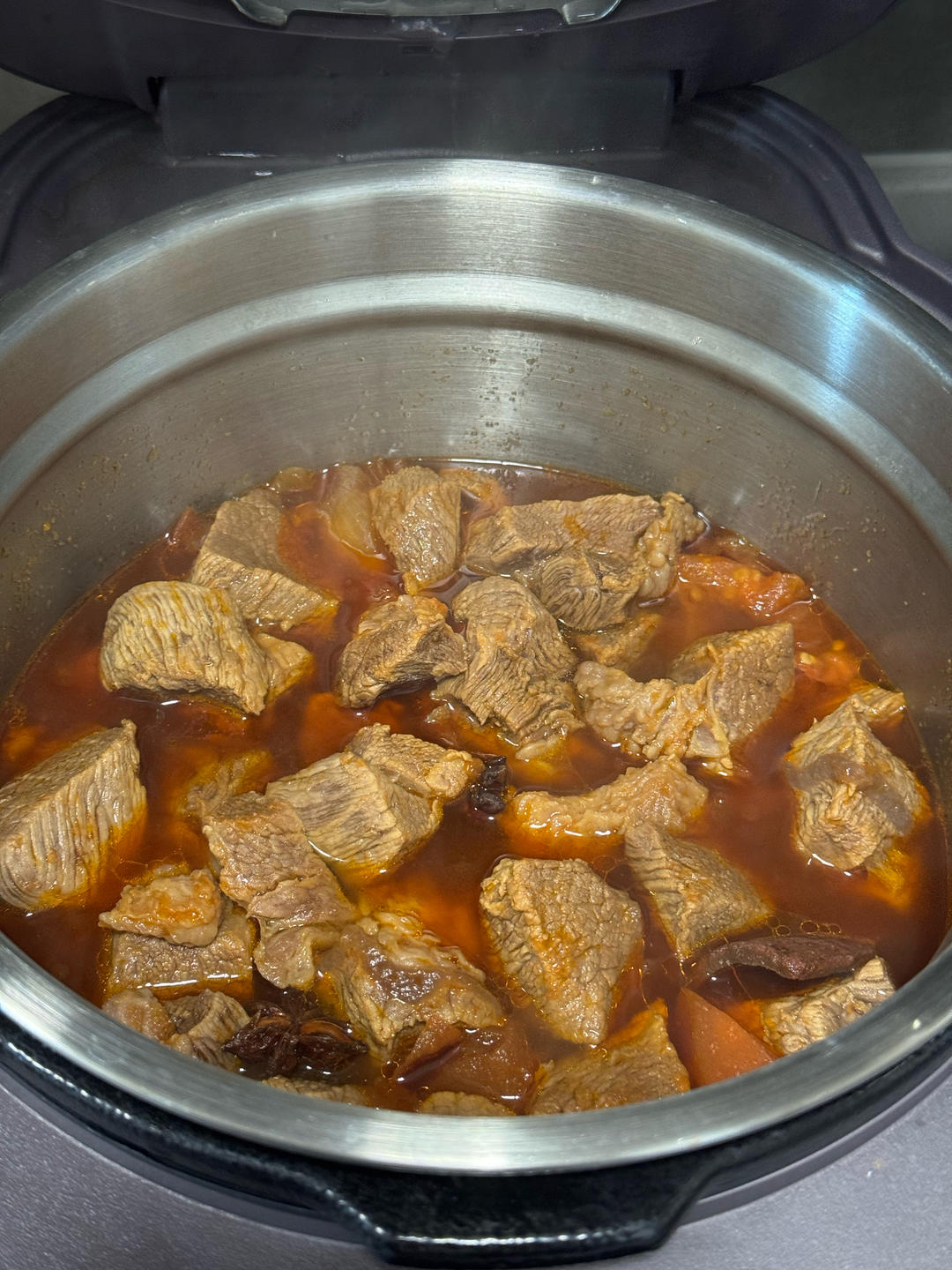番茄土豆牛腩煲（电饭煲）